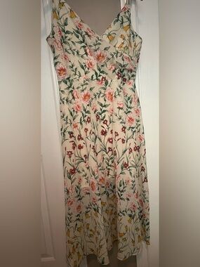 cotton mini dresses for women THE DRESS ECRU Women's Summer Dress Olive sale_last_chance Size:L (US 6) this dress is made